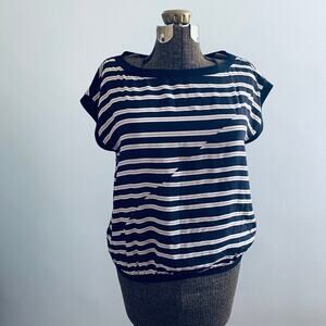 Rag and Bone striped silk blouse
